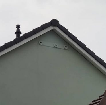 Bird boxes built into house Bird boxes built into house