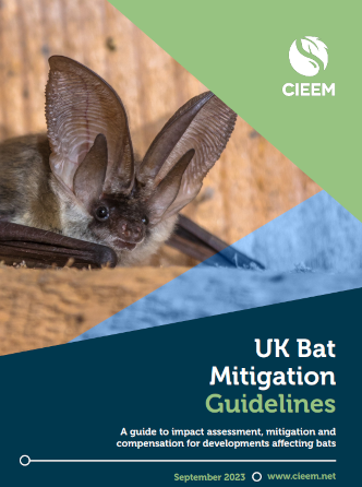 2023 UK Bat Mitigation Guidelines Published